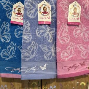 New Dolly Parton Wildflower Spring Collection Kitchen Towels Set Of 3